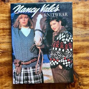 Knitwear Book Nancy Vales Styles Large Coffee Table Size